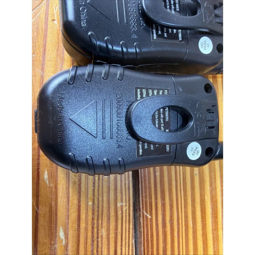 PET TRAINER BRAND Rechargeable Dog Training Collar Lot-See photos-Excellent!